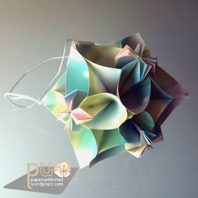 bloom origami kusudama